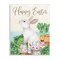 Stupell Industries Happy Easter Bunny Farm Field Wall Plaque Art